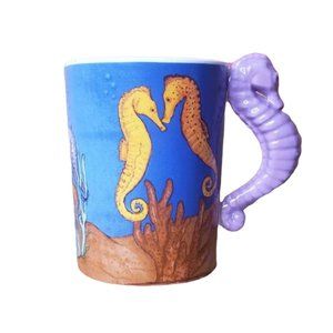 Atlantis Paradise Island, Bahamas Seahorse Shaped Handle Mug